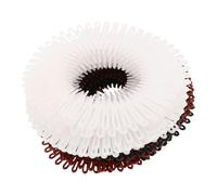 VICASKY 30pcs Peignes de Coiffage Élastiques en Plastique Circulaires pour Femmes et Filles, Bandeaux Extensibles Invisibles pour Coiffage Rapide Lors D'activités Extérieures