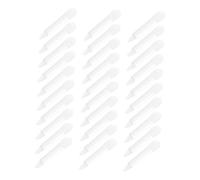 VICASKY 30pièces Pinceau à Lèvres Silicone Applicateur De Maquillage Pour Lèvres Portable Et Pratique Pour Application De Cosmétiques