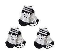 VICASKY 3Paires Animaux de Compagnie Antidérapantes de Chaudes pour Protection Motif Adorable Toutes