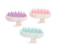 VICASKY 3pièces Brosse pour Shampoing et Massage du Chevelu Nettoyante Cheveux Exfoliante sous Douche Convient Hommes Femmes