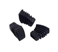 VICASKY 3pièces Caoutchouc Pour Batterie Pour Support De Cymbale De Percussion s Noir