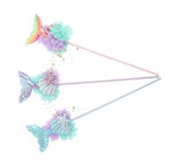 VICASKY 3pièces De Fées Pour Garçon Fille De Sirène Décorations De Fête Pour Anniversaires Et Célébrations Jouets De Princesse Pour Petites Filles