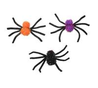 VICASKY 3pièces Lot de Pinces à Cheveux Araignées Halloween Accessoires Coiffure pour Femmes Garçon Fille Fêtes Costumées Jeux de Rôle