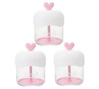 VICASKY 3pièces Mousseur à Bulles Pour Visage Bouteilles De Mousseur Pour Corps Tasse De Mousse Nettoyante Pour Voyages