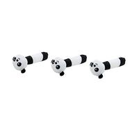 VICASKY 3pièces Panda Pour à Saisir Avec Grelot Éveil Sonore Et Visuel Pour Nouveaux-nés Pour Développement Coordination Et Exploration