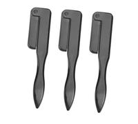 VICASKY 3pièces Peigne pour Sourcils et Cils Brosse à Sourcils et Cils Multifonctionnel Pratique pour Nettoyage Structuration