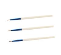 VICASKY 3pièces Pinceaux De Maquillage Pour Yeux De Outils De Beauté Pratiques Pour Eyeliner Ombre à Paupières Et Design Ultra-fin Et Doux Pour Artistes Et Utilisation Personnelle