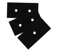 VICASKY 3pièces Protège-brûleurs pour Cuisinière à Gaz Couvercles Antidérapants Protections Réutilisables pour Plaques de Cuisson