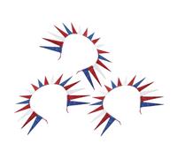 VICASKY 3pièces Serre-tête Décoratif Pour Jour De Indépendance Thème Américain Lot De Bandeaux Pour Célébrations Du Memorial Day Et Du Juillet