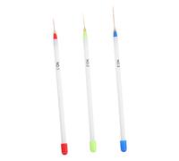 VICASKY 3pièces Stylo à Ongles Pour Nail Art Stylo à Tirer Pour Lignes Facile à Utiliser Et Réutilisable