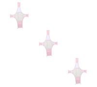 VICASKY 3pièces Transat De Bain Garçon Fille Ajustable Antidérapant Maille Lit De Bain Multi-usage Rose Né Et Nourrisson