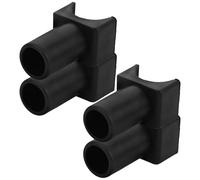 VICASKY 4 Adaptateurs De Rail De Siège Pour Fauteuils Roulants - Pièces Détachées Et Accessoires Universels - Glissière De Siège Universelle De Rechange Pour Fauteuil Roulant Noir