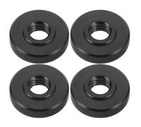 VICASKY 4 Pièces Adaptateur pour Trépied 3/8, Écrou de Verrouillage | Installation Facile, Compatible Pied de Micro et Caméra, Léger, Noir, pour Photographes et Vidéastes