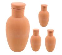 VICASKY 4 Pièces Arrosage Automatique pour Plantes Pot Insert De Jardinière Terre Cuite Système Arrosage pour Poterie Intérieur Et Extérieur Piquets pour Plantes