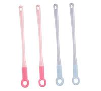 VICASKY 4 pièces Brosse Nettoyage Orteils Longue Poignée Set Brosses Ergonomiques pour Usage Familial