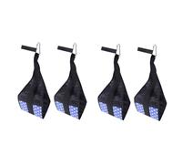 VICASKY 4 Pièces Ceinture Élastique Abdominale pour Tractions et Suspensions Bande de Résistance Fitness pour Entraînement Musculaire Compatible Barres de Traction et Chin Up Lot