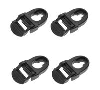VICASKY 4 Pièces Clip de Siège de Kayak en Plastique Noir, Pièce de | Maintien Ferme et Finition Soignée, pour Entretien Rapide, Kayaks Sit-on-top, Usage Location et Loisirs