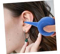 VICASKY 4 pièces de Nettoyage Caoutchouc à Pression Souple pour Lavage Auriculaire Outil Sûr pour Adultes Élimination de Cire et Poussière