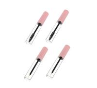 VICASKY 4 Pièces D'eye-liner Tube Et De Mascara Vides Bouteilles Transparentes Rechargeables Contenant De Mascara Rechargeable Trousse Doublure Rose L'animal De Compagnie