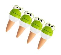 VICASKY 4 pièces Distributeur Eau Céramique Réutilisable pour Plantes Pot Système Irrigation Goutte à Goutte Automatique Kit pour Jardin Intérieur et Bonsaï Arrosage Pratique