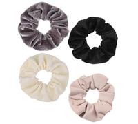 VICASKY 4 Pièces En Velours Côtelé Élastique Accessoires De Cheveux Pour Les Filles Tie à Cheveux Des Filles Titulaires Queue De Cheval Décoratif En Tissu