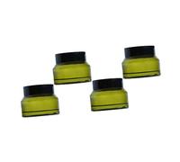 VICASKY 4 Pièces Flacons Échantillons Rechargeables Verre pour Crème de Contenants de Voyage Pratiques pour Cosmétiques et Produits de Personnels