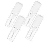 VICASKY 4 Pièces Gel Transparent Modelant Sourcils Liquide Léger et Résistant Sueur Tenue Maquillage Naturel Voyage