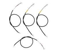 VICASKY 4 pièces Kit de Câbles de Circuit Guitare Électrique Conducteurs Blindés Câbles de Réparation pour Accessoires Instrument de Musique