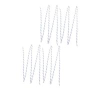 VICASKY 4 Pièces Lacets Cirés Résistants Au Froid pour Patins Glace Hockey et Ski Durables et Longs Confortables et Faciles à Nouer Accessoires Adaptés à Chaque Âge