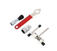 VICASKY 4 pièces Outil Dextraction Pédalier Durci Démonte Manivelle et Boîtier de Pédalier pour VTT Route et Course Kit Compact Professionnel de Réparation
