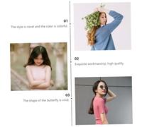 VICASKY 4 Pièces Pinces à Cheveux Colorées Halloween Accessoires Coiffure Mignons Citrouille Chauve Souris pour Filles Épingles Pratiques pour Perruque Fête