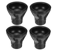 VICASKY 4 Pièces Ramasse Balles pour Poignée de Putter Lot de Caoutchouc Noir Ventouse pour Récupération Facile Au Golf