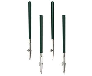 VICASKY 4 Pièces Stylo à Tracer des Lignes Droites Réglable en Alliage Vert, Facile à Maîtriser, Ensemble pour Dessin Artistique et Masquage Précis Couleur Aléatoire