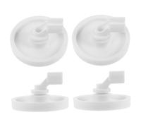 VICASKY 4 pièces Support de Roue Inférieure pour Lave Vaisselle Lot de Accessoires Universels pour Fonctionnement de Votre Appareil