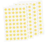 VICASKY 40 feuilles Lot de Dautocollants Aluminium Gommettes Récompense Dorées pour École et Maison par Stickers Créatifs et Faciles à Utiliser