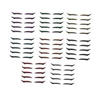 VICASKY 40 Paires Autocollants Eyeliner Réutilisables de Strips de Ligne Yeux Invisibles pour Rapide et Convient pour Halloween Cosplay et Autres Occasions