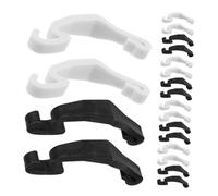 VICASKY 40 Pièces Clips de Fixation pour Cage à Animaux Plastique Durable Agrafes pour Assemblage DIY Connecteurs Latéraux pour Clôtures de Chiens Cailles et Pigeons Accessoires pour Cage