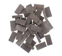 VICASKY 40 Pièces Mini Briques Résistantes pour Aménagement Paysager Aquarium et Terrarium Décoration Escaliers pour Bassin Tortue Briques Miniatures DIY pour Maison de Poupée