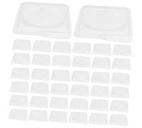 VICASKY 40pièces Palette De Maquillage Vide Rechargeable Pour Fards à Paupières Blush Highlighters Plateau Cosmétique Avec Godets Vides Pour Organisation De Produits