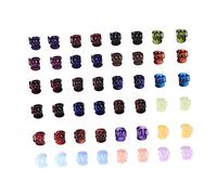 VICASKY 48 Pièces Mini Clips à Cheveux Pearlescent Lot de Pinces Octopus Plastique et Filles Accessoires de Coiffure Clips Tortue