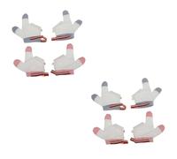 VICASKY 4paires Anti-sucement Réglables Pour Pour Arrêter La Succion Doigts Douce Et Respirante Pour Garçon Fille Design Ajustable Et Convient Aux Nourrissons Et Aux Tout-petits