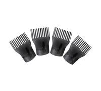 VICASKY 4pièces Buse De Sèche-cheveux Plastique Diffuseur Pour Coiffage Précis Embout De Buse Pour Séchage Rapide Accessoire De Pour Cheveux Fins Et Bouclés Concentrateur Étroit Pour