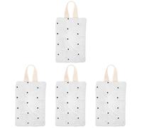 VICASKY 4pièces Distributeur De Lingettes Humides Pour Bébés Pochette De Transport Pratique Avec Motif à Pois Pour Siège Auto Et Voyage