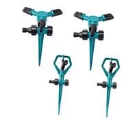 VICASKY 4pièces Lot de Arroseurs Rotatifs pour Pelouse Outils Irrigation De Jardin Automatiques Résistants Chaleur Et Pression Eau