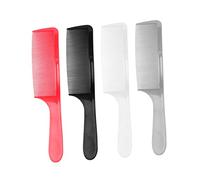 VICASKY 4pièces Peigne Homme Coiffeur Set Ergonomique Rond Barbe Cheveux Coupe Styling Salon Barbiers