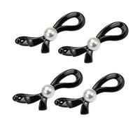 VICASKY 4pièces Pince à Cheveux Banane avec Perles Lot de Accessoires pour Cheveux Femmes et Filles Design Élégant et Réutilisable