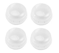 VICASKY 4pièces Protections De Boutons De Cuisinière Gaz Couvre-commande Sécurité Garçon Fille Verrouillage Anti-accident Adapté Four Et Plaque