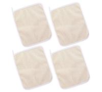 VICASKY 4pièces Serviettes Exfoliantes Pour Corps Serviettes De Bain Nylon De Pour Nettoyage Profondeur Accessoires De Soins Corporels Pour Hommes Et Femmes