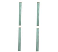 VICASKY 4pièces Toise De Pour Garçon Fille Décoration Toile Règle De Mesure Style Développement Pour Chambre Garçon Fille Couleur Verte Avocat
