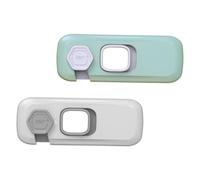 VICASKY 4pièces Verrou De Sécurité Pour Réfrigérateur Et Placards Pour Lot De Installation Adhésive Protection Fiable Les Accidents Conçu Durable Et Flexible Pour Sécuriser Votre